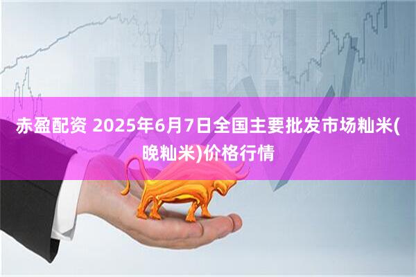 赤盈配资 2025年6月7日全国主要批发市场籼米(晚籼米)价格行情