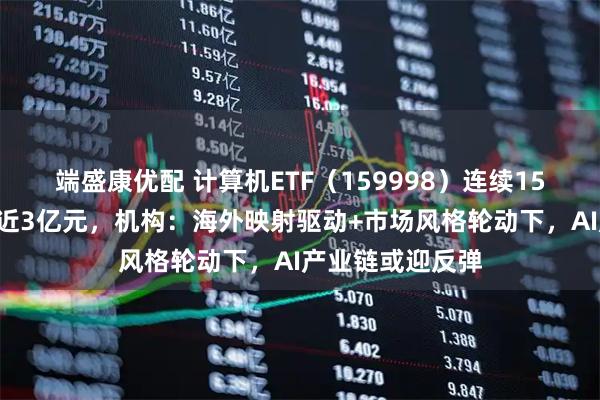 端盛康优配 计算机ETF（159998）连续15日累计“吸金”近3亿元，机构：海外映射驱动+市场风格轮动下，AI产业链或迎反弹